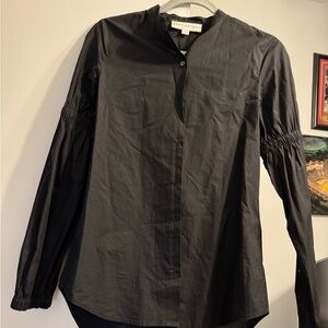 Roberto Rodriguez Black Long Sleeve Blouse